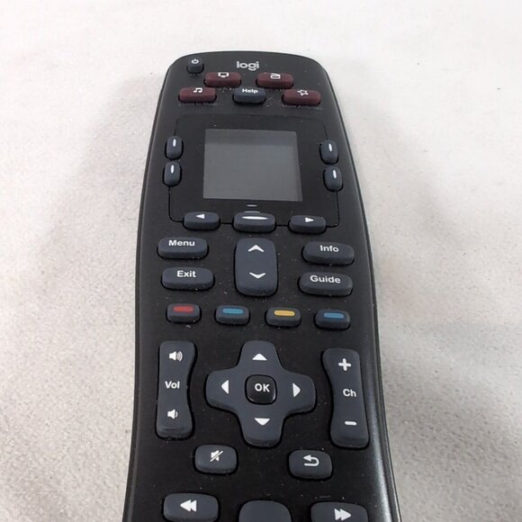 Logitech Logi Harmony 665 Universal Remote Control TESTED WORKING Black Screen - Picture 3 of 7